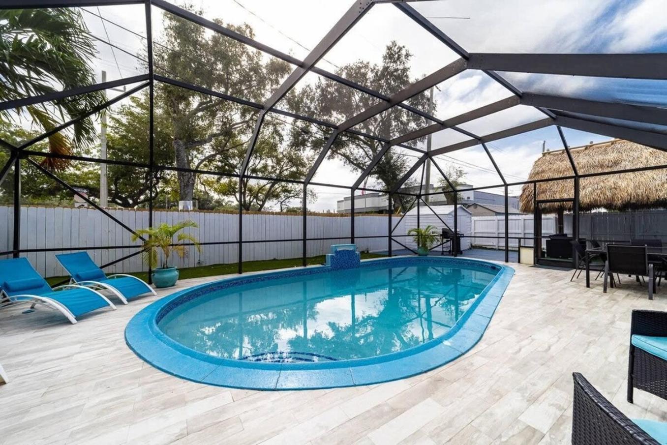 Private Heated Pool Villa In Ftl Near Beach Fort Lauderdale Exteriör bild